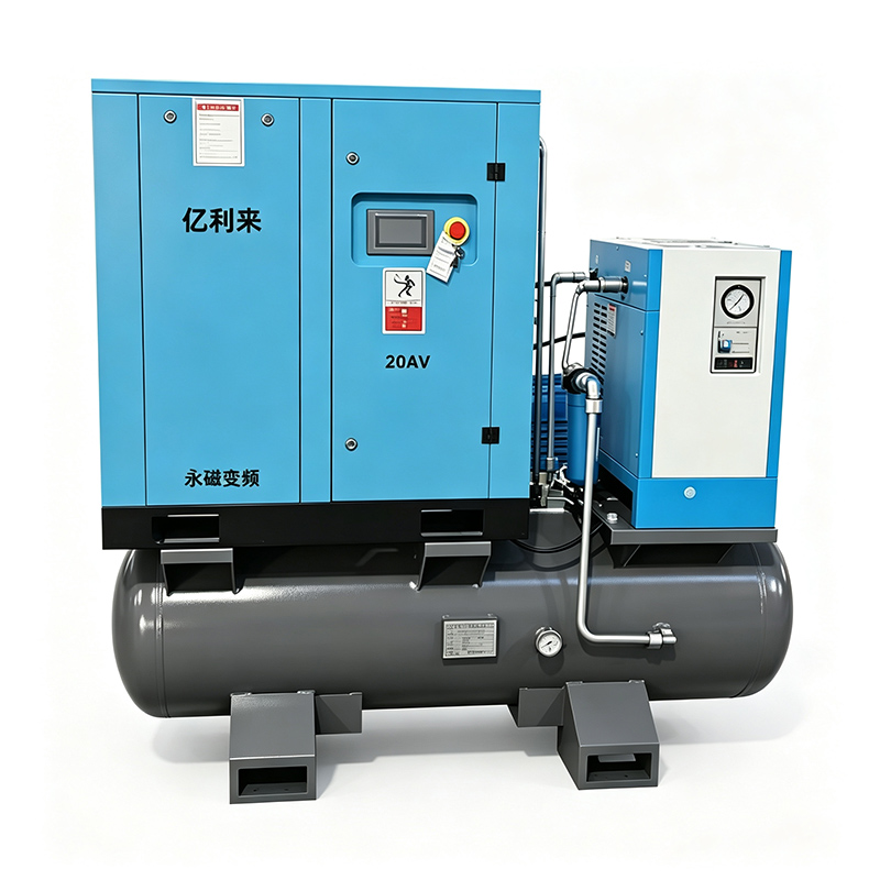 Máy nén khí VSD 15kW 8 thanh 4 trong 1 chiều