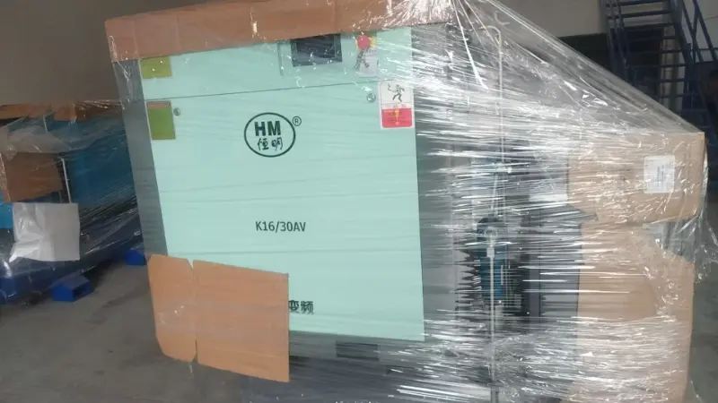 Đơn hàng được giao đúng tiến độ | Máy nén khí tất cả trong một được lắp ráp hoàn chỉnh và vận chuyển đến khách hàng Đông Quan