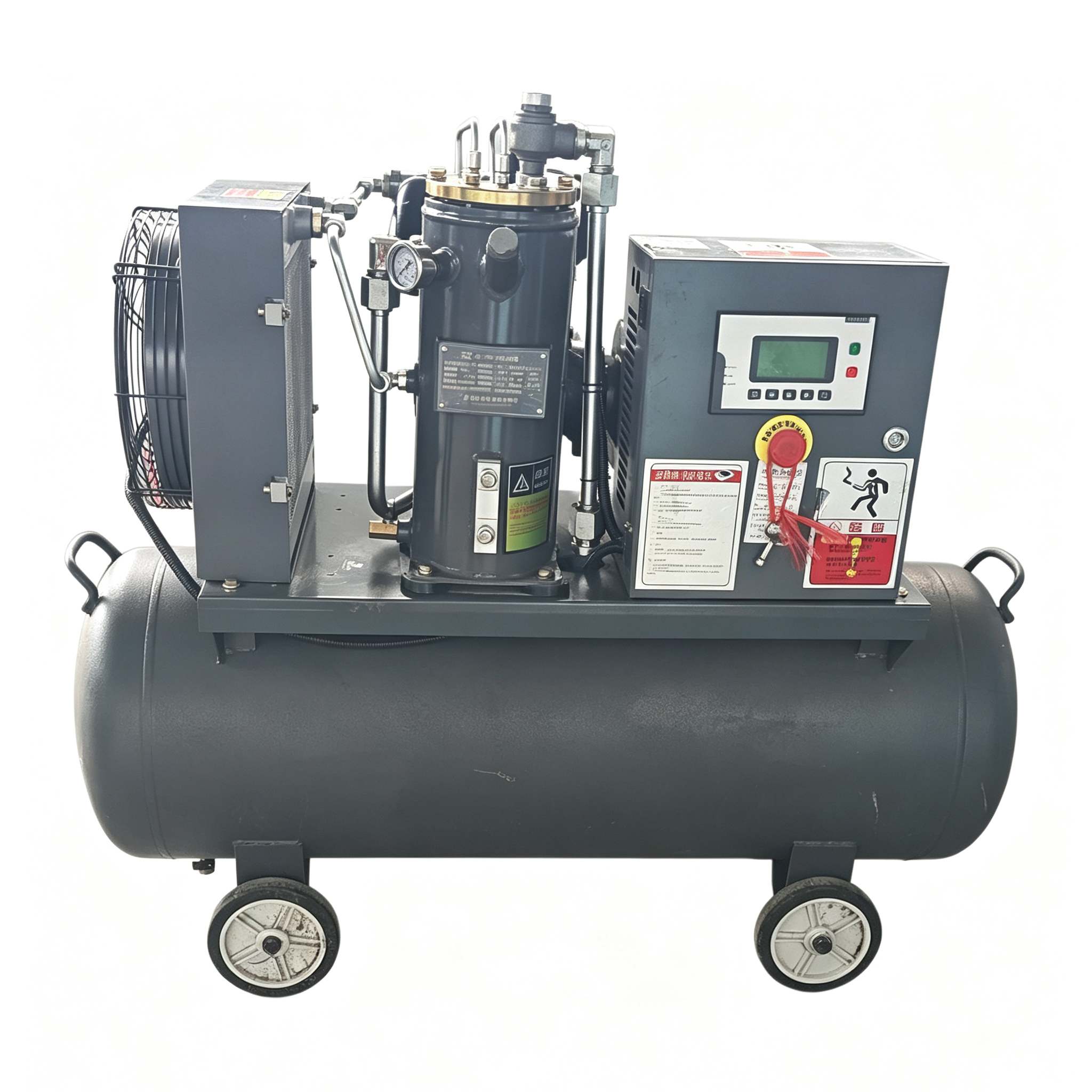 Máy nén khí một tầng tốc độ cố định gắn trên thùng 8 thanh 4,5kW