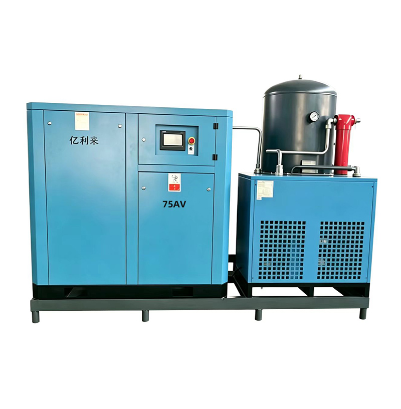Máy nén khí một tầng tốc độ cố định áp suất cao gắn trượt 55kW