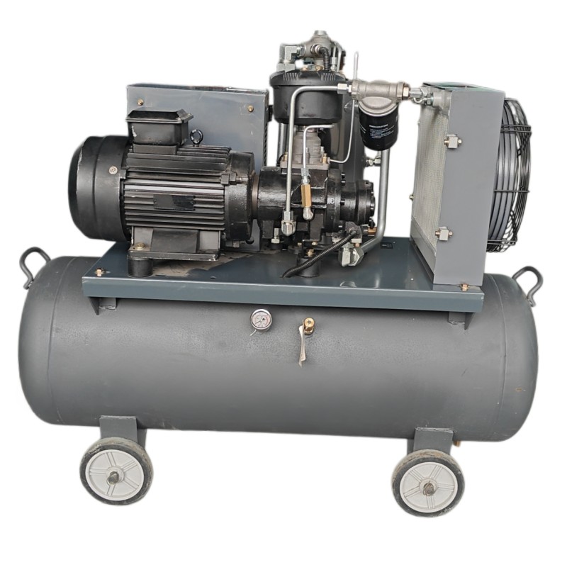 Máy nén khí tốc độ cố định gắn trên bình áp suất cao 7,5kW